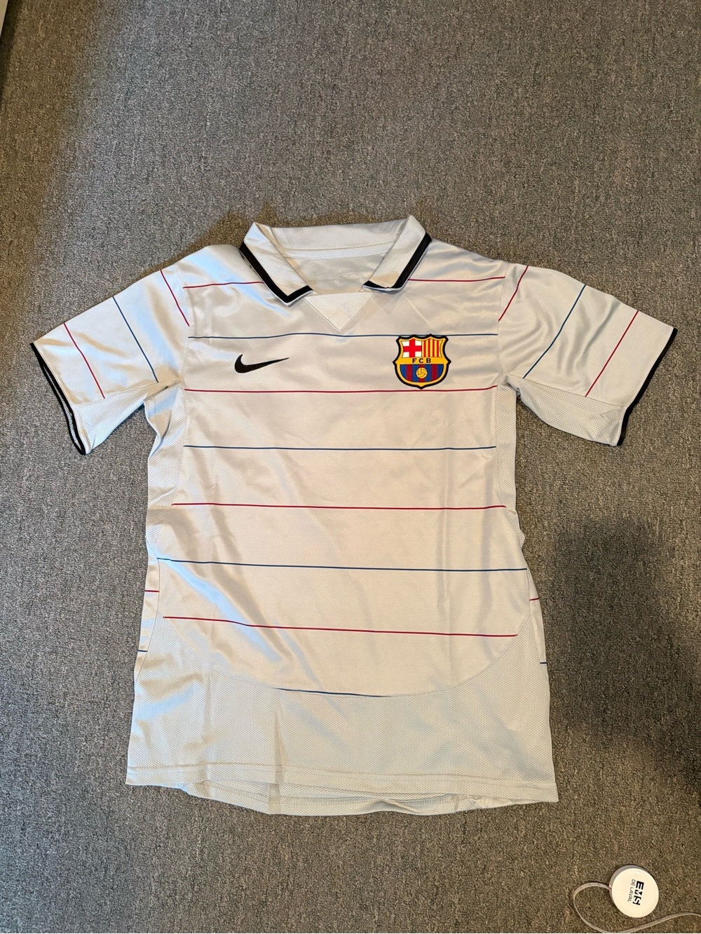 RONALDINHO #10 - Fc Barcelona grey jersey